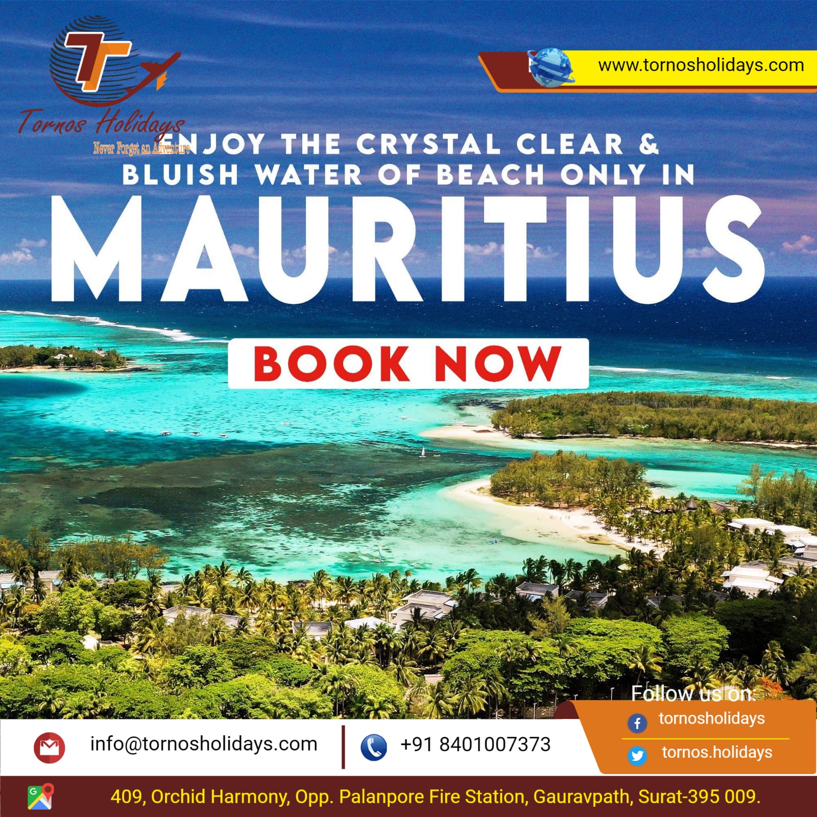 Tornos Holidays surat